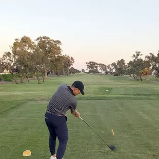 Impact position after meeting with Patrick. Previously had a little flip and it&apos;s now gone after a grip adjustment.