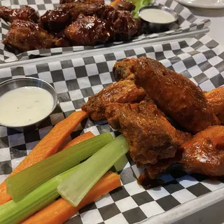 Dry-Rubbed Wings