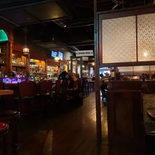 Drinks only ordering area