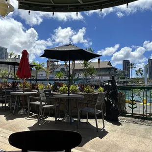 The view from the interior looking out