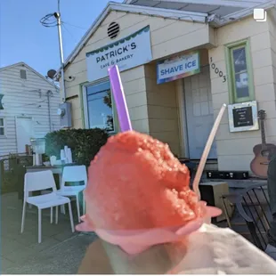 Shave ice is magical