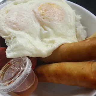 Lumpia Rice Bowl