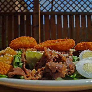 a plate of food