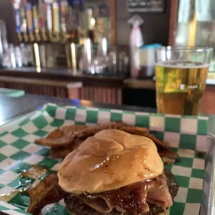 Bacon Jam Burger