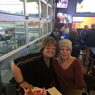 'TWO major HOTTIES  IN CINCINNATI' , (theme from WKRP, lol