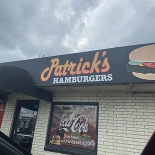 Outside sign