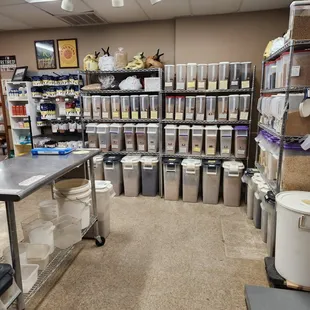 a view of the kitchen