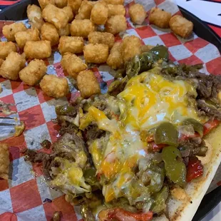 The Okie Cheese Steak is amazing! Just like everything else on the menu.
