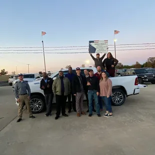 A majority of the team!