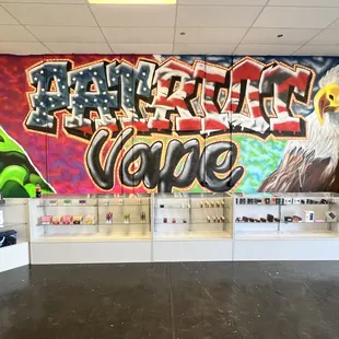 Inside of patriot Vape