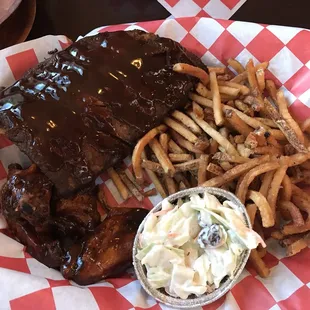 Rib &amp; Bbq Wing Combo