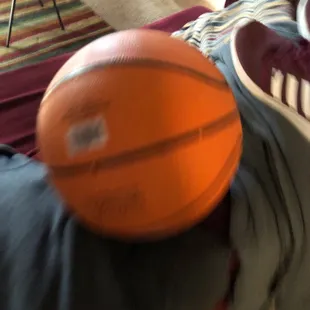 There is a basketball court?