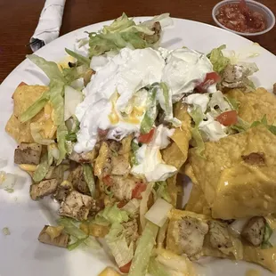 Chicken nachos-ok