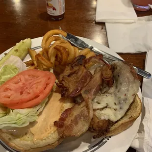 a plate of food