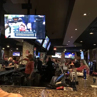 The bar