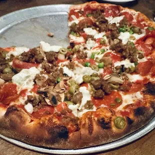 Gluten Free Italian pizza