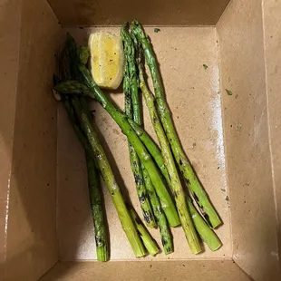 Side of asparagus