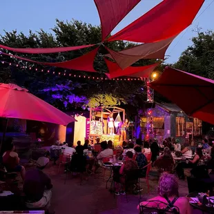 Theatrical play area, adjacent to Truck