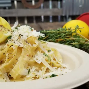 Lemon Thyme Fettucine