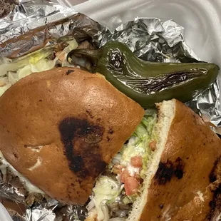 Carne Asada Torta