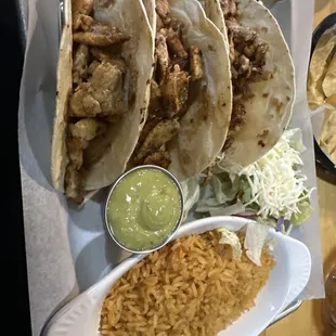 Taco fr pollo
