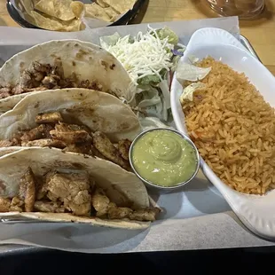 Tacos de Pollo
