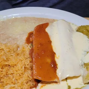 a plate of food