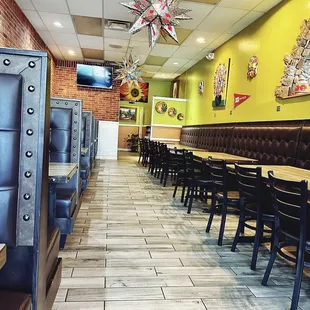 tables and booths