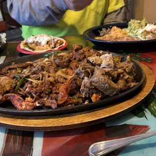 Aztec fajita for two. Could easily feed 4!
