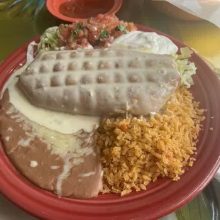Lunch Chimichanga