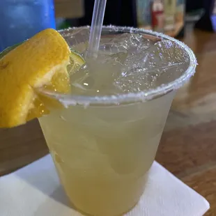 House Margarita- Monday special at the bar