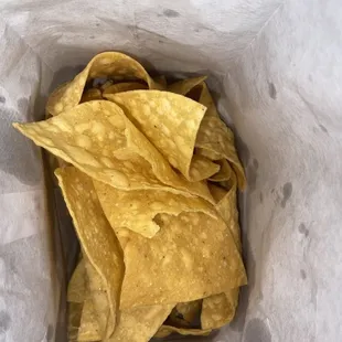 Complimentary chips