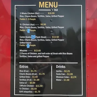 Menu Board