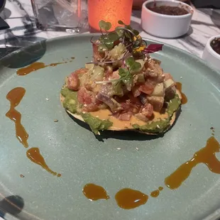 Spicy Aji Tostada