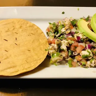 a plate of food