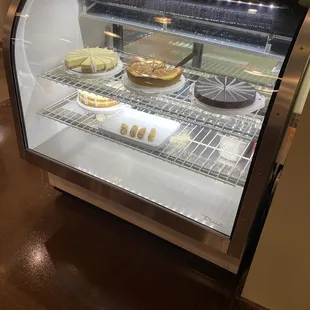 Dessert case.