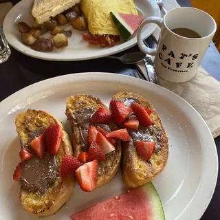 San Francisco Spinach Omelet Breakfast