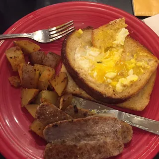 Eggs in the Hole Breakfast