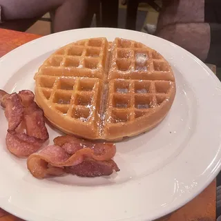 Belgian Waffle Breakfast