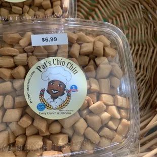 two baskets of dog treats