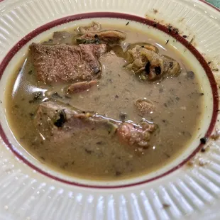 Pepper Soup with Assorted Goat Meat @ColumbusFoodDude