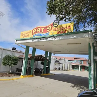 the entrance