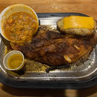 Blackened red fish