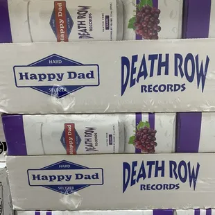 Grape Seltzer sold by the case only