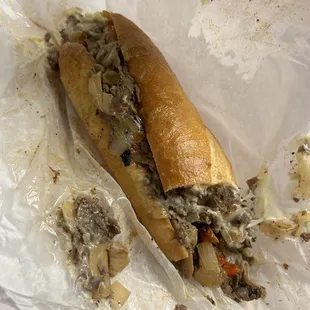 Mushroom Cheesesteak*