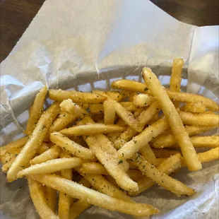 Garlic Parmesan fries