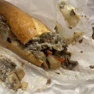 Mushroom Cheesesteak*