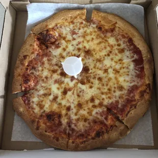 Medium plain pizza