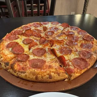 Pepperoni Pizza (12&quot; Medium 6 Slices)