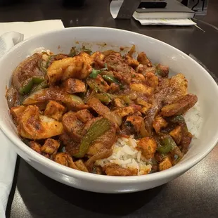 Jambalaya bowl.